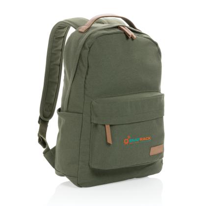 Impact AWARE&trade; 16 oz. recycled canvas backpack