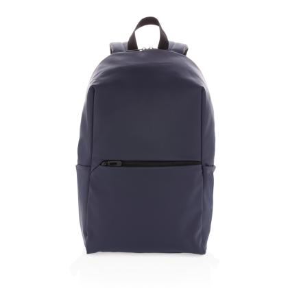 Smooth PU 15.6"laptop backpack