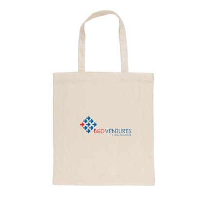 Impact AWARE™ Recycled cotton tote w/bottom 145g