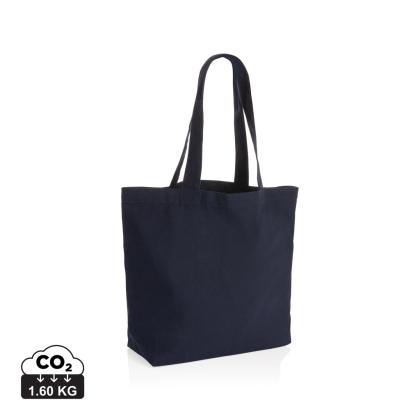 Impact Aware&trade; 240 gsm rcanvas shopper w/pocket undyed