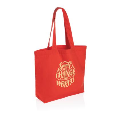 Impact Aware&trade; 240 gsm rcanvas shopper w/pocket