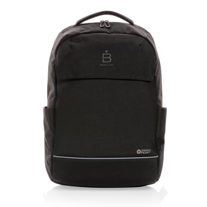 Swiss Peak Brooke AWARE&trade; RPET daily 15.6" laptop backpack