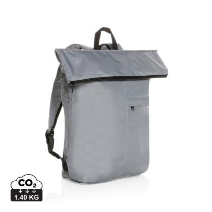Dillon AWARE&trade; RPET lightweight foldable backpack