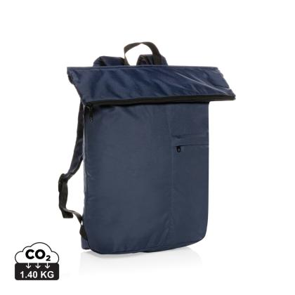 Dillon AWARE&trade; RPET lightweight foldable backpack
