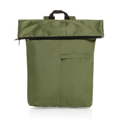 Dillon AWARE&trade; RPET lightweight foldable backpack