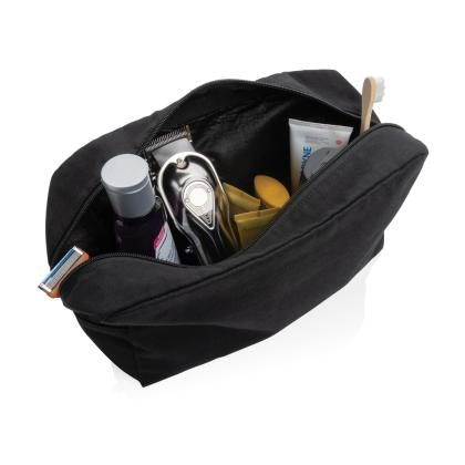 Impact Aware&trade; 285 gsm rcanvas toiletry bag undyed
