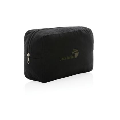 Impact Aware&trade; 285 gsm rcanvas toiletry bag undyed