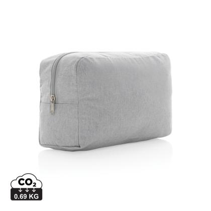 Impact Aware™ 285 gsm rcanvas toiletry bag undyed