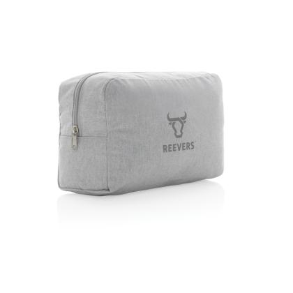 Impact Aware™ 285 gsm rcanvas toiletry bag undyed
