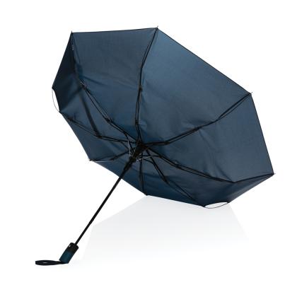 21" Impact AWARE&trade; RPET 190T mini auto open umbrella