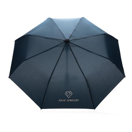 21" Impact AWARE&trade; RPET 190T mini auto open umbrella