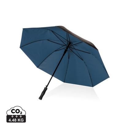 27" Impact AWARE&trade; RPET 190T dual colour auto open umbrella