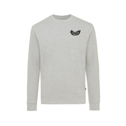 IQONIQ Denali recycled cotton crew neck undyed