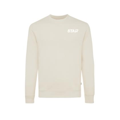 IQONIQ Denali recycled cotton crew neck undyed
