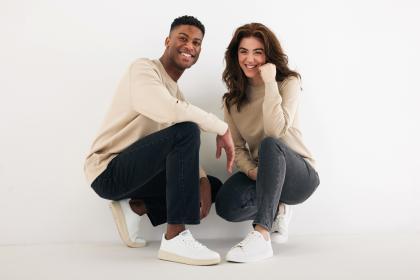 IQONIQ Etosha lightweight recycled cotton crew neck