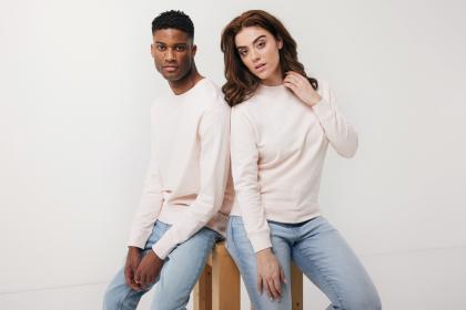 IQONIQ Etosha lightweight recycled cotton crew neck