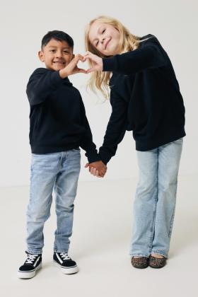 IQONIQ Yengo kids recycled cotton hoodie with sidepockets