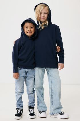 IQONIQ Yengo kids recycled cotton hoodie with sidepockets