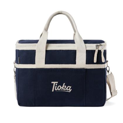 VINGA Volonne AWARE&trade; recycled canvas cooler basket