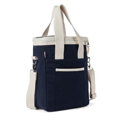VINGA Volonne AWARE&trade; recycled canvas cooler tote bag