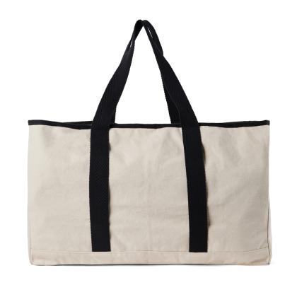 VINGA Volonne AWARE&trade; recycled canvas beach bag