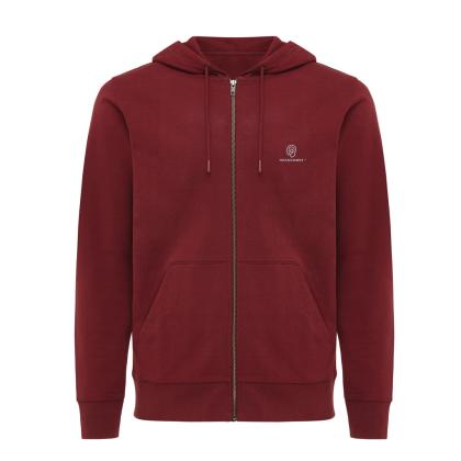 IQONIQ Abisko recycled cotton zip through hoodie