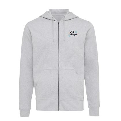 IQONIQ Abisko recycled cotton zip through hoodie