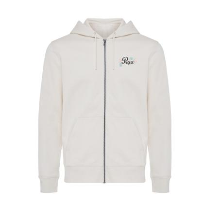 IQONIQ Abisko recycled cotton zip through hoodie