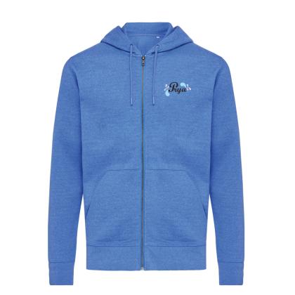 IQONIQ Abisko recycled cotton zip through hoodie
