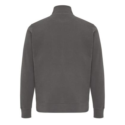 IQONIQ Elgon recycled cotton quarter zip sweater