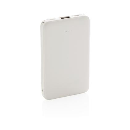5.000 mAh Pocket Powerbank with integrated cables