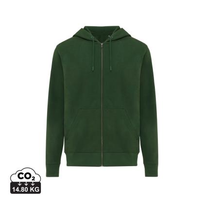 IQONIQ Abisko recycled cotton zip through hoodie
