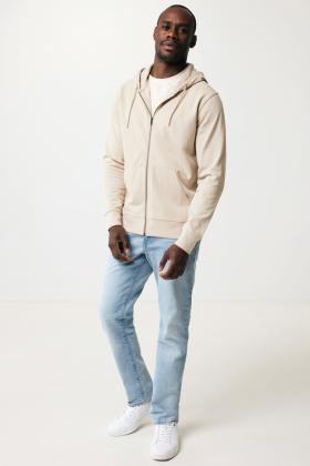 IQONIQ Abisko recycled cotton zip through hoodie