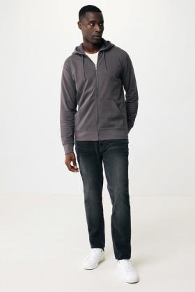 IQONIQ Abisko recycled cotton zip through hoodie
