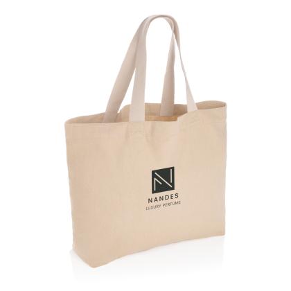 Impact Aware&trade; 240 gsm rcanvas large tote undyed