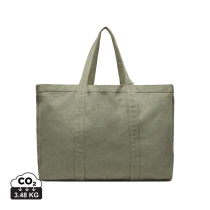 VINGA Hilo AWARE&trade; recycled canvas maxi tote bag