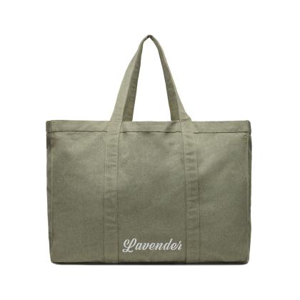 VINGA Hilo AWARE&trade; recycled canvas maxi tote bag