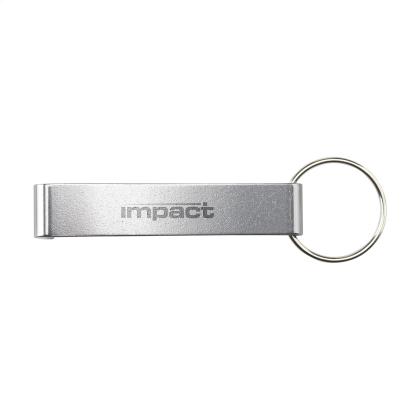 Alu Opener Phone Stand GRS Recycled keyring