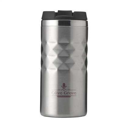 Geometric Mug RCS Recycled Steel 280 ml thermo cup