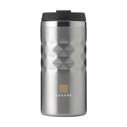 Geometric Mug RCS Recycled Steel 280 ml thermo cup