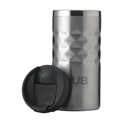 Geometric Mug RCS Recycled Steel 280 ml thermo cup
