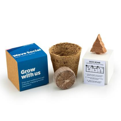 Tree Shaped Seed Bombs - Kit