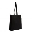 Illustrious Black or Navy Recycled 10oz Canvas Shopper Tote Bag