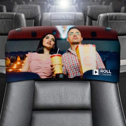 Branded Headrest Cover (Full Colour)