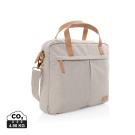 Impact AWARE&trade; 16 oz. recycled canvas laptop bag