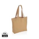 Impact Aware&trade; 240 gsm rcanvas shopper w/pocket undyed