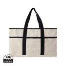 VINGA Volonne AWARE&trade; recycled canvas beach bag