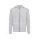 IQONIQ Abisko recycled cotton zip through hoodie