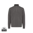 IQONIQ Elgon recycled cotton quarter zip sweater