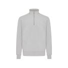 IQONIQ Elgon recycled cotton quarter zip sweater